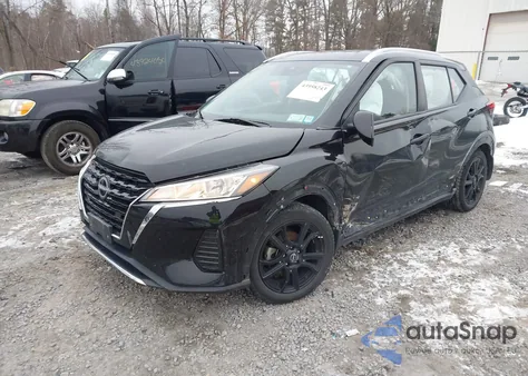 2022 Nissan Kicks Sv Xtronic Cvt from USA, damaged, VIN 3N1CP5CV1NL509217